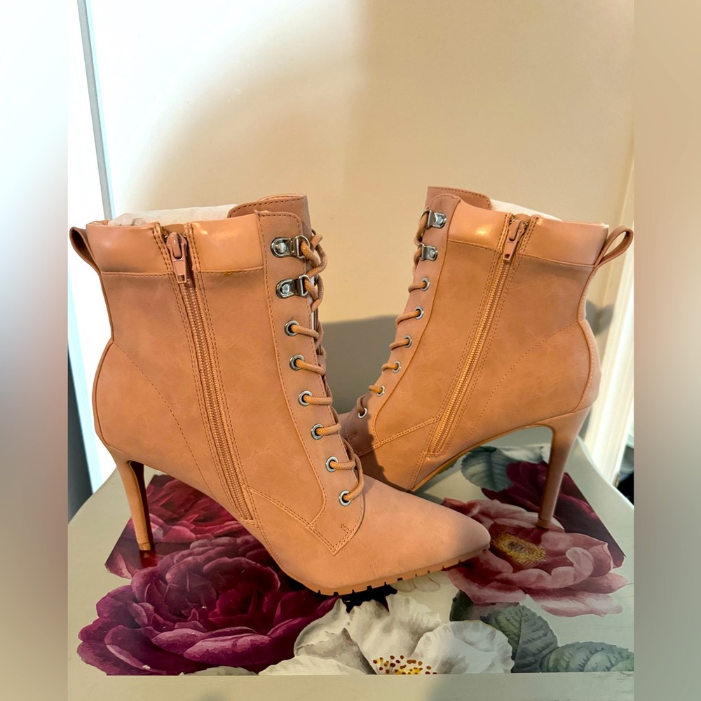 NIB Blush Booties